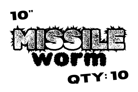 Missile Worm 10"